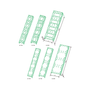 XQJ-ZH-01A、B組合式電纜橋架